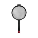 Farberware 5211600 13-1/2 in. L Black/Silver Plastic/Stainless Steel Strainer