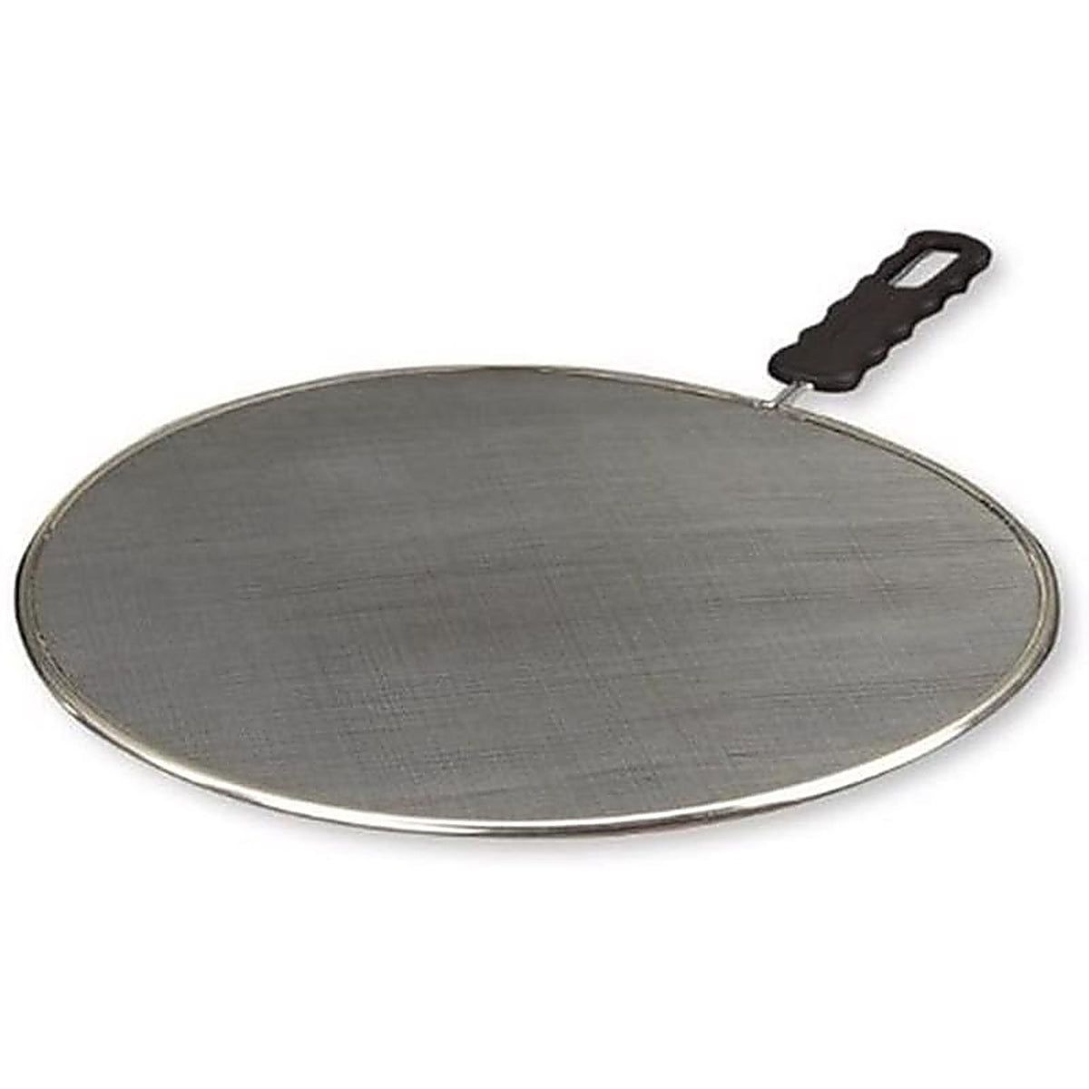 Farberware 5222197 11 in. L Black/Clear Carbon Steel Splatter Screen
