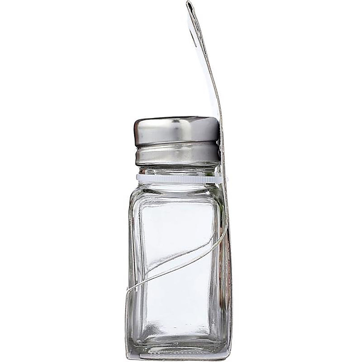 Farberware 5216093 Clear Glass/Stainless Steel Salt and Pepper Shakers