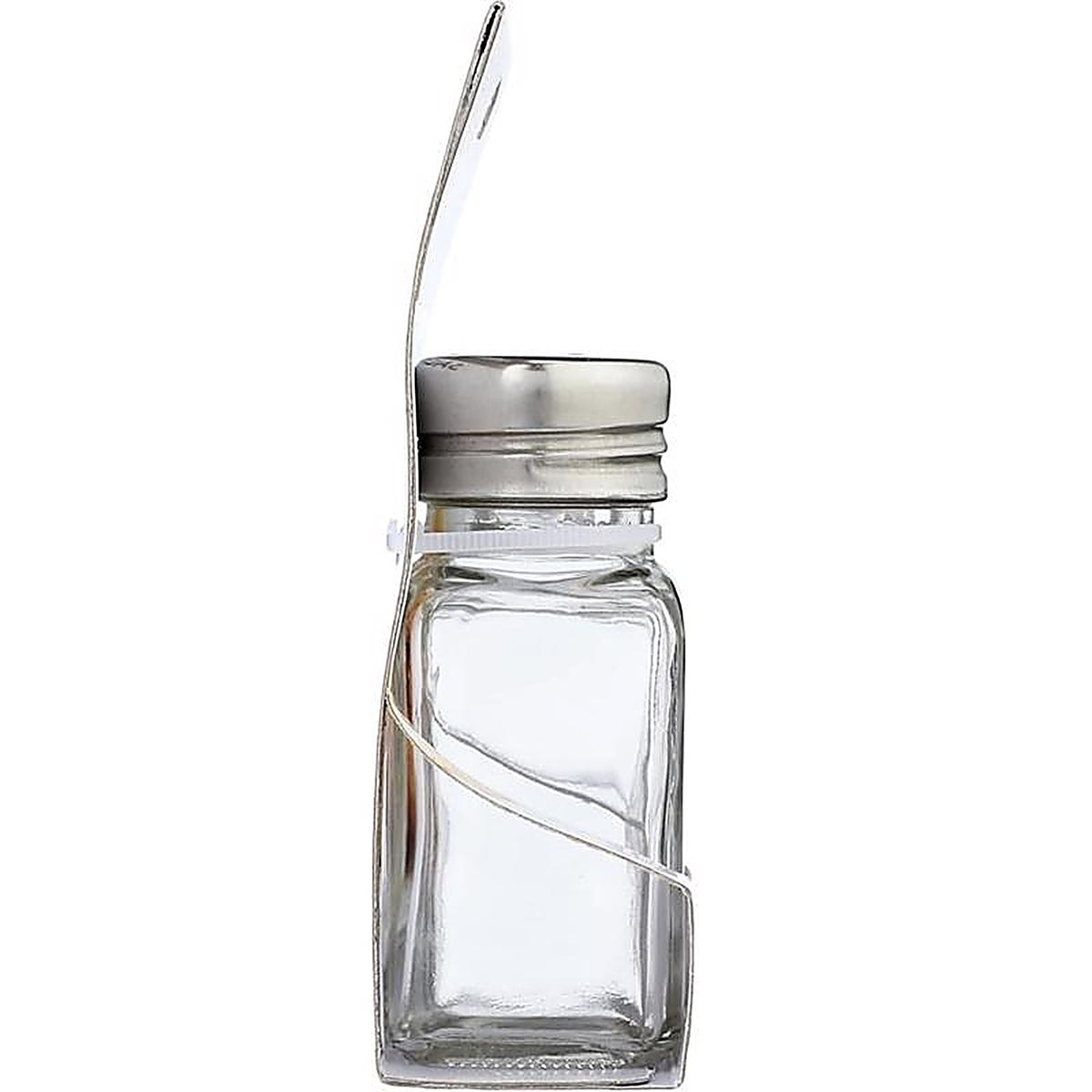 Farberware 5216093 Clear Glass/Stainless Steel Salt and Pepper Shakers