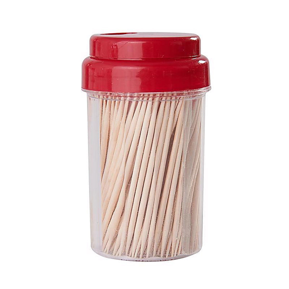 Farberware 5215825 Multicolored Plastic/Wood Toothpicks With Dispenser