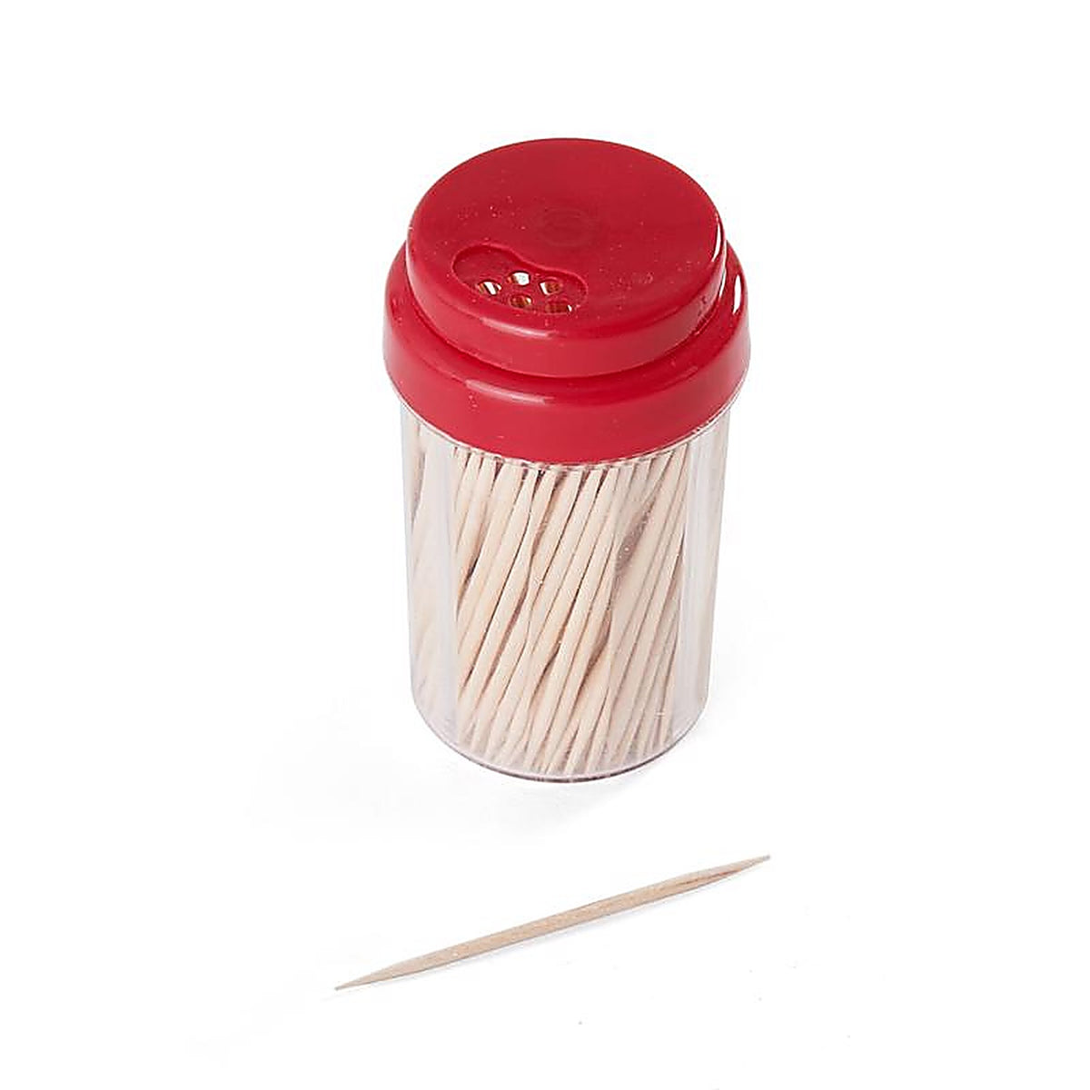Farberware 5215825 Multicolored Plastic/Wood Toothpicks With Dispenser