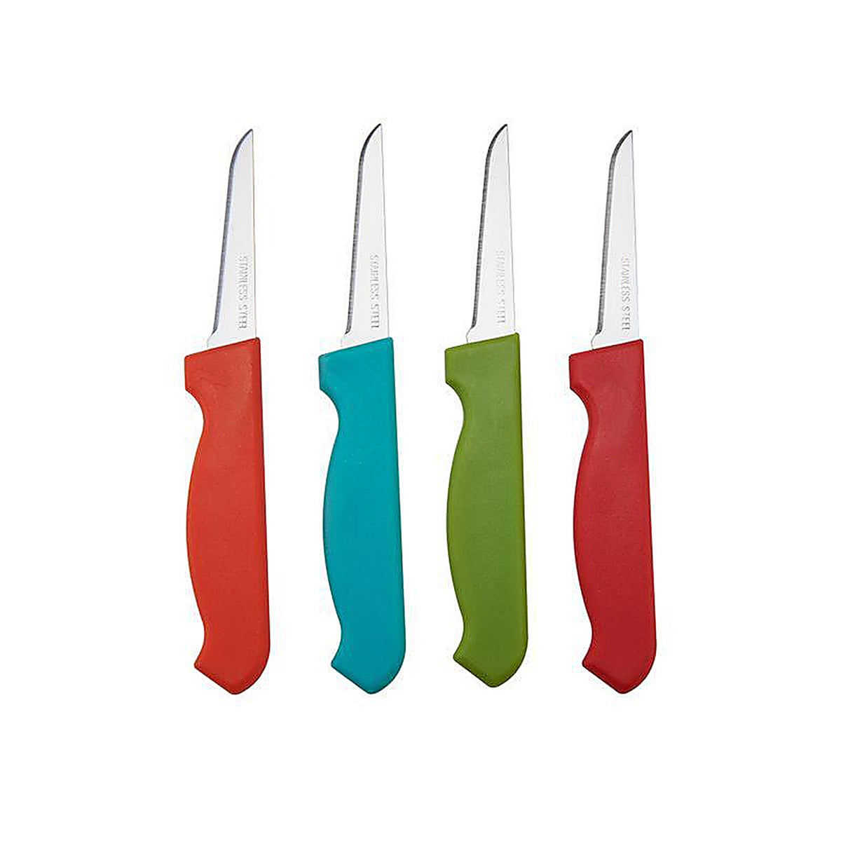 Farberware 5215732 3 in. L Stainless Steel Paring Knife Set 4/pc.