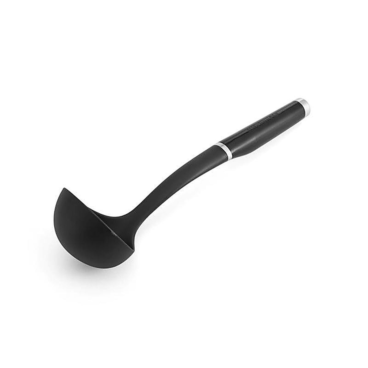 KitchenAid KE006OHOBA Black ABS Plastic Ladle