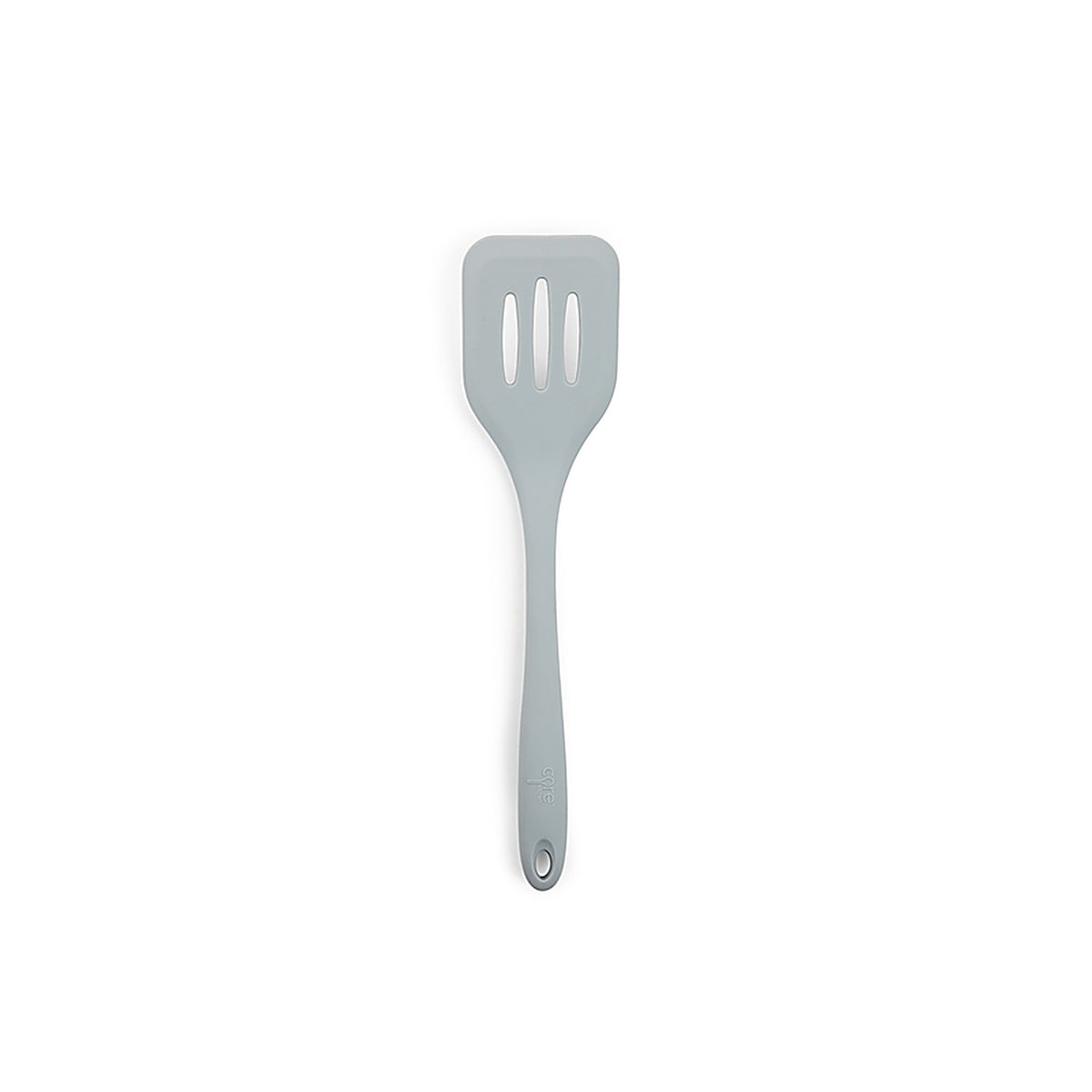 Core Kitchen AC29917 2.76 W x 11.65 L Silver Silicone Slotted Turner L-11.65 W-2.76 H-1.28