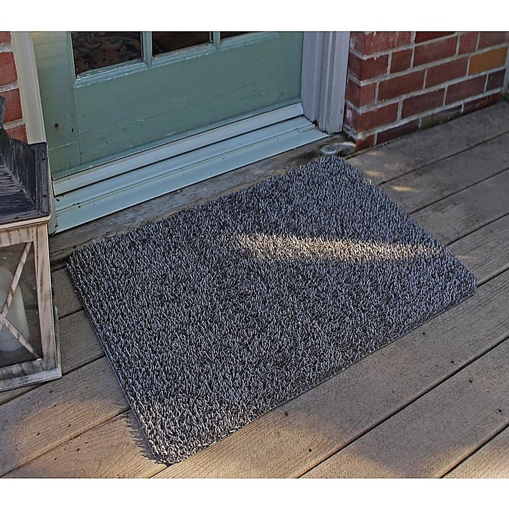 Clean Machine 10372028 GrassWorx 24 in. L x 18 in. W Brown Nonslip Door Mat
