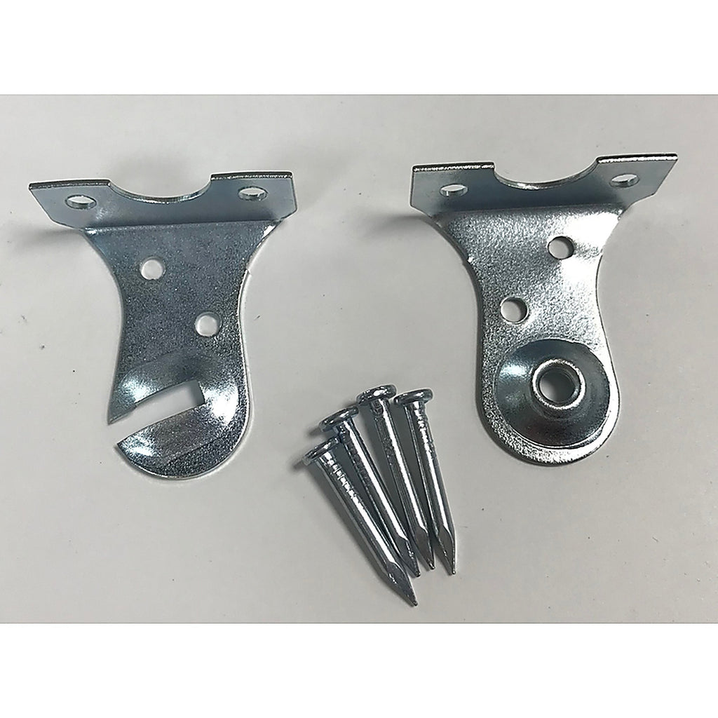 Friedland 55P-1PR Silver Outside Mount Roller Shade Bracket