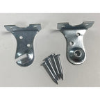 Friedland 55P-1PR Silver Outside Mount Roller Shade Bracket