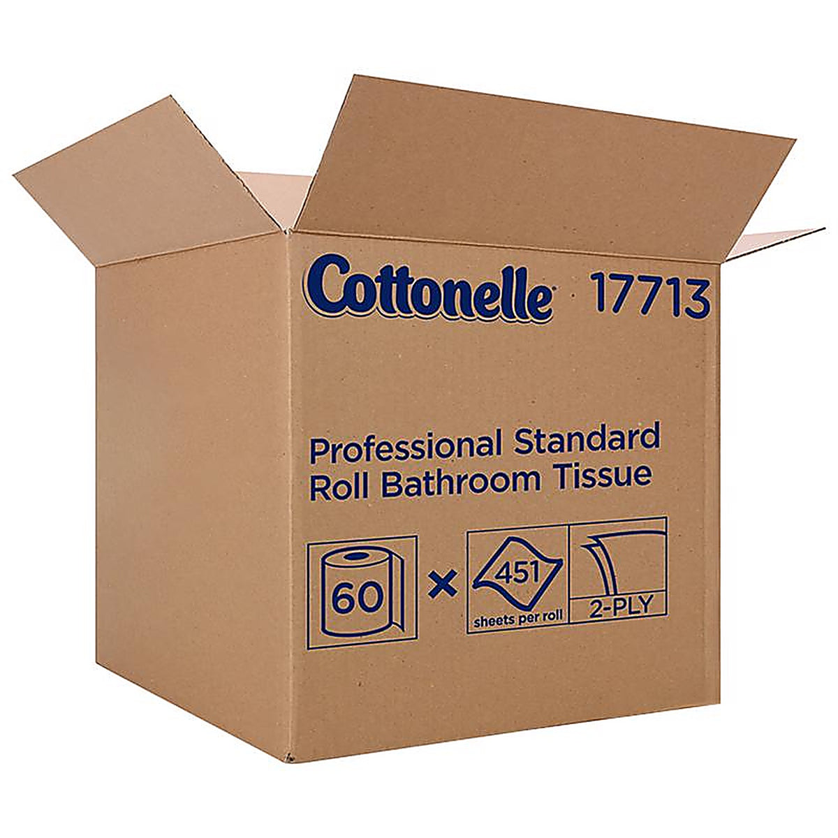 Cottonelle 17713 Professional Standard Toilet Paper 60 roll 451 sheet