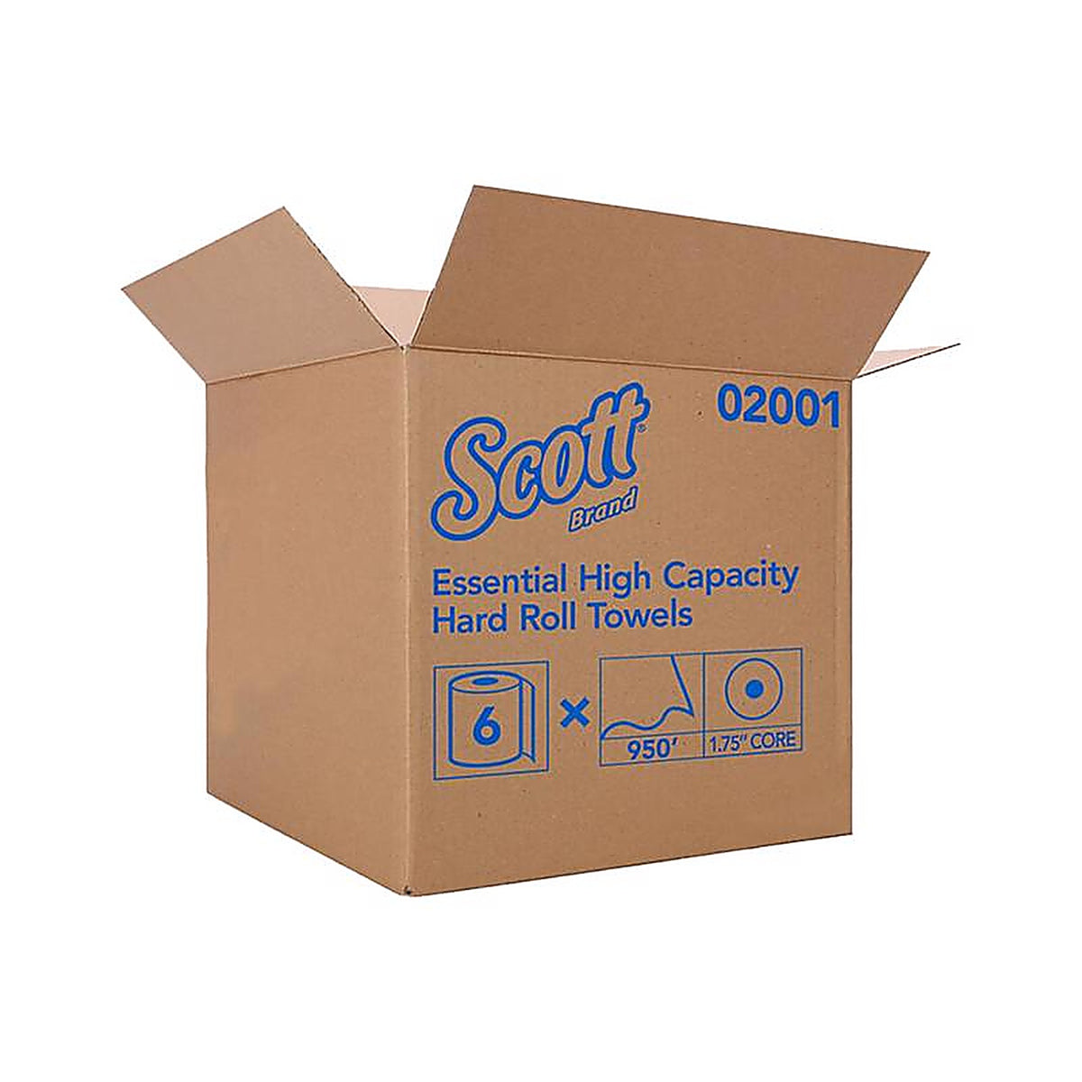 Scott 2001 Essential Hard Roll Towels 6/Pack