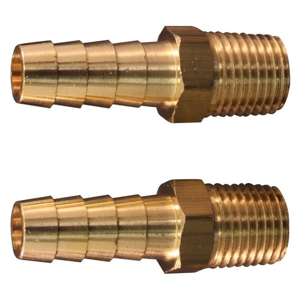 Milton 602 1/4" M. End, 3/8" ID Hose