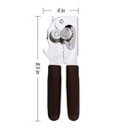 Swing-A-Way 709BK Comfort Black Steel Manual Can Opener