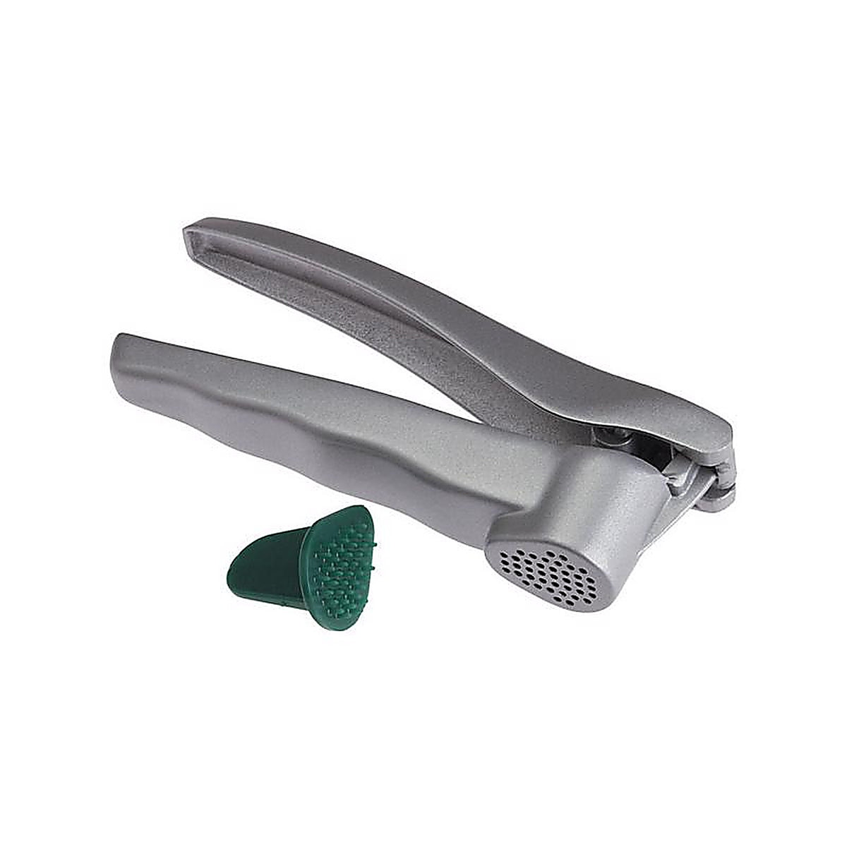 Progressive GIGP-90 2 in. W x 6-1/8 in. L Silver Aluminum Garlic Press
