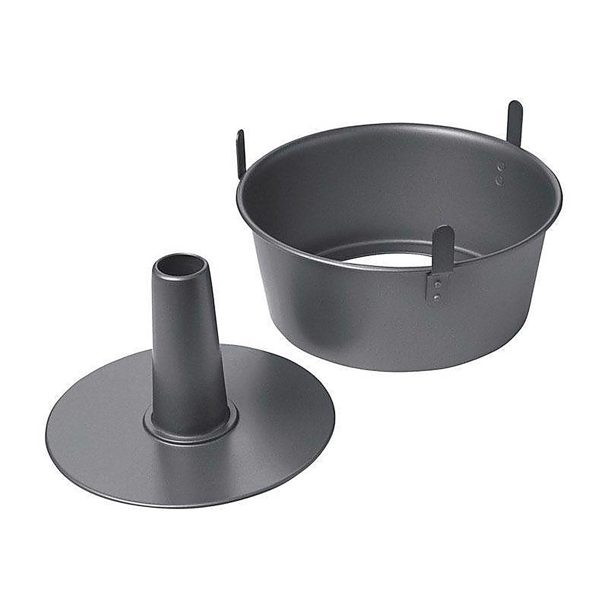 Chicago Metallic 16184 9-1/2 in. W x 9.5 in. L Angel Food Cake Pan Gray