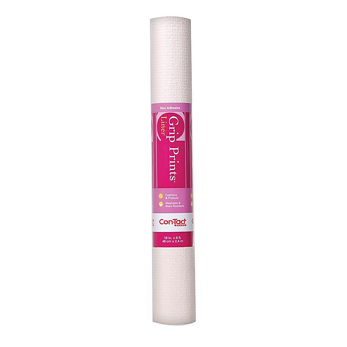 Con-Tact 04F-C7H61-06 Grip Prints 4 ft. L x 18 in. W Almond Non-Adhesive Shelf Liner