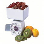 Taylor 37204014T White Analog Food Scale 1 lb.
