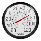 Taylor 6700N Decorative Dial Thermometer Plastic White