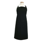 John Ritzenthaler 70414 RITZ Black Cotton Solid Apron