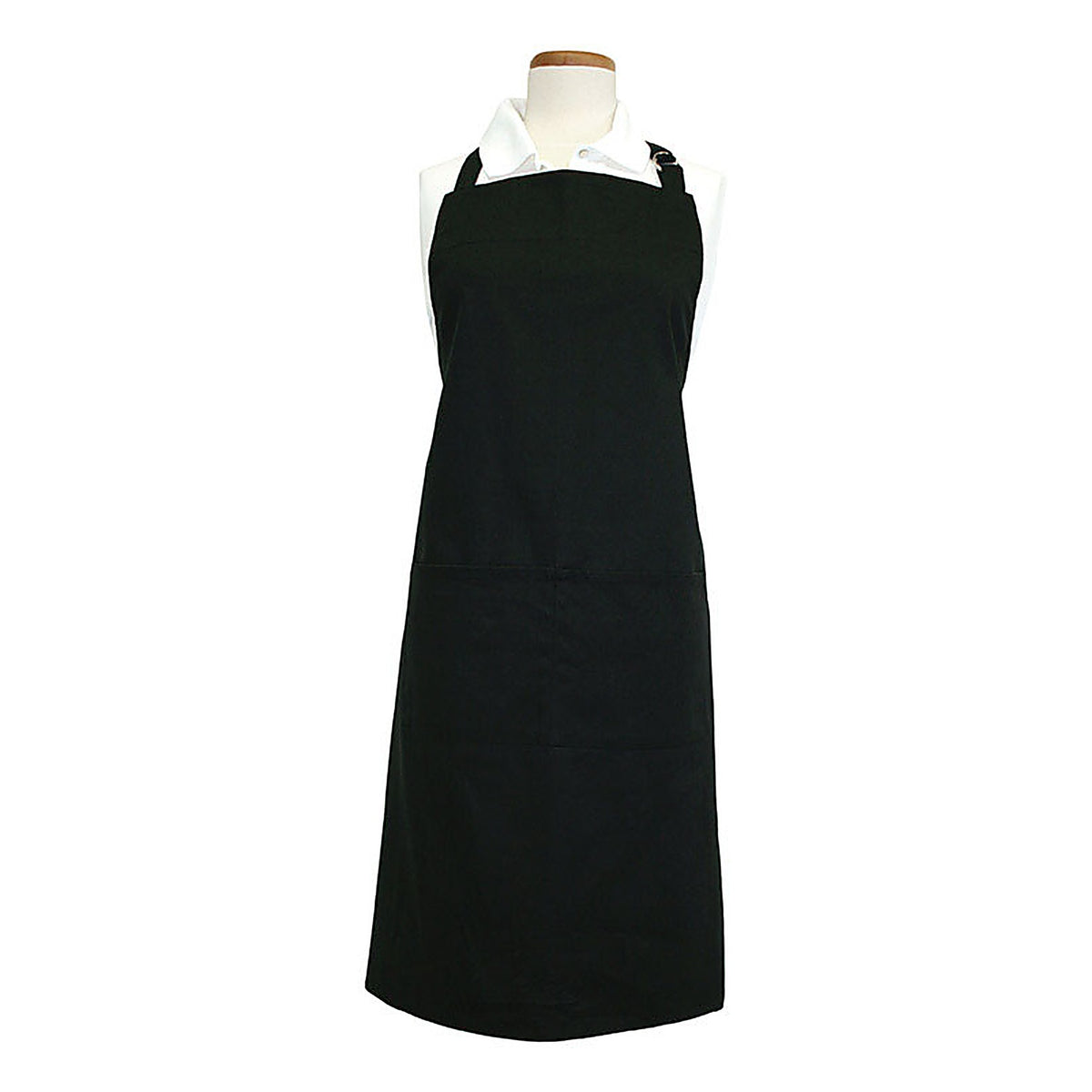 John Ritzenthaler 70414 RITZ Black Cotton Solid Apron