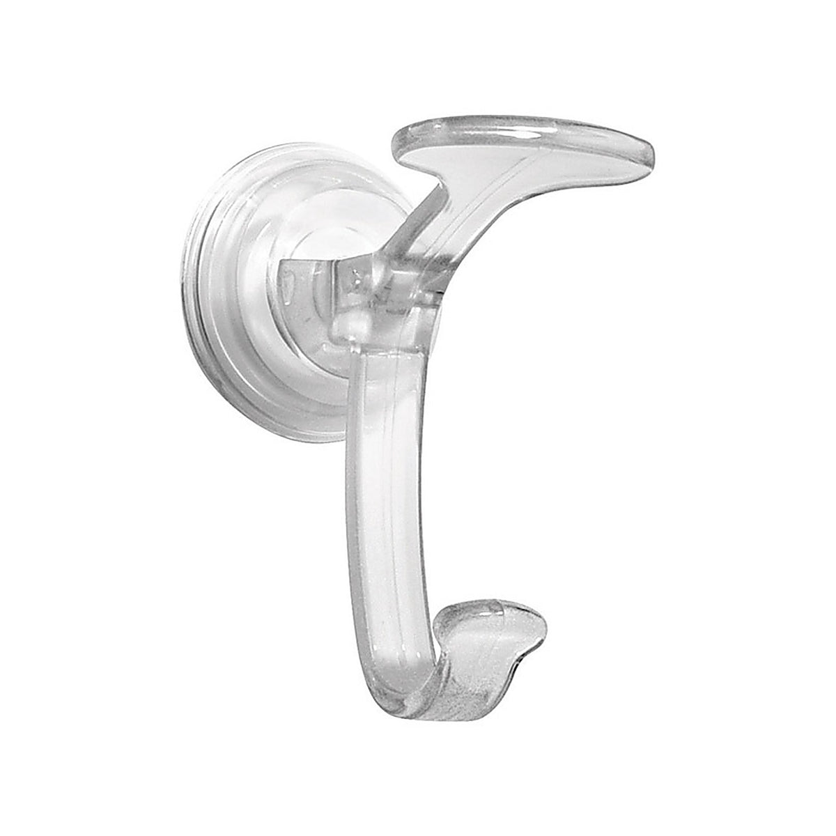 InterDesign 51620 Power Lock Clear Plastic Spa Hook