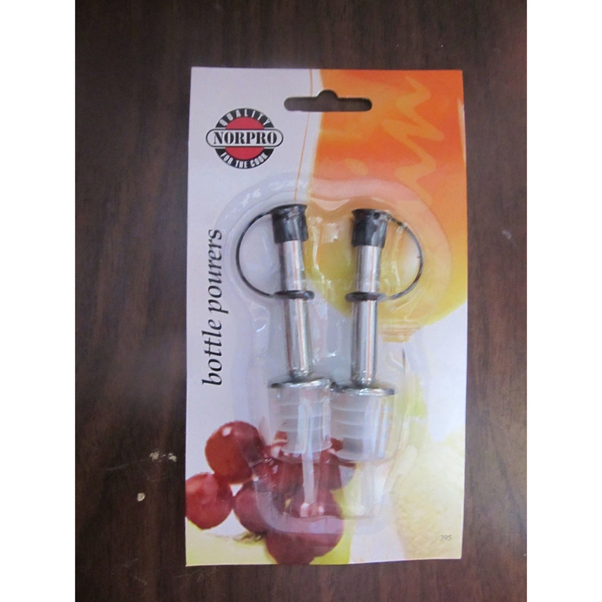 Norpro 395 1 in. W x 4 in. L Silver Metal Bottle Pourers