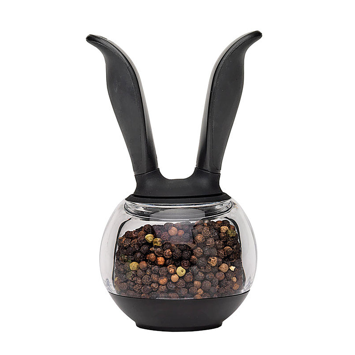 Chef'n 101-235-001 3 in. W Black/Clear Plastic Pepper Ball Grinder