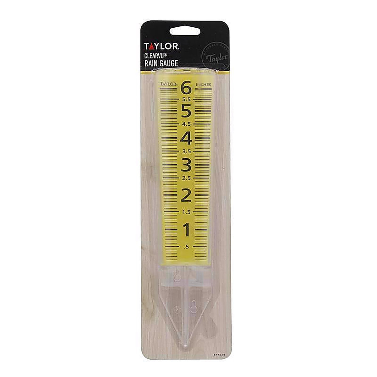 Taylor 2702N Rain Gauge Ground 6 in. W x 12.5 in. L