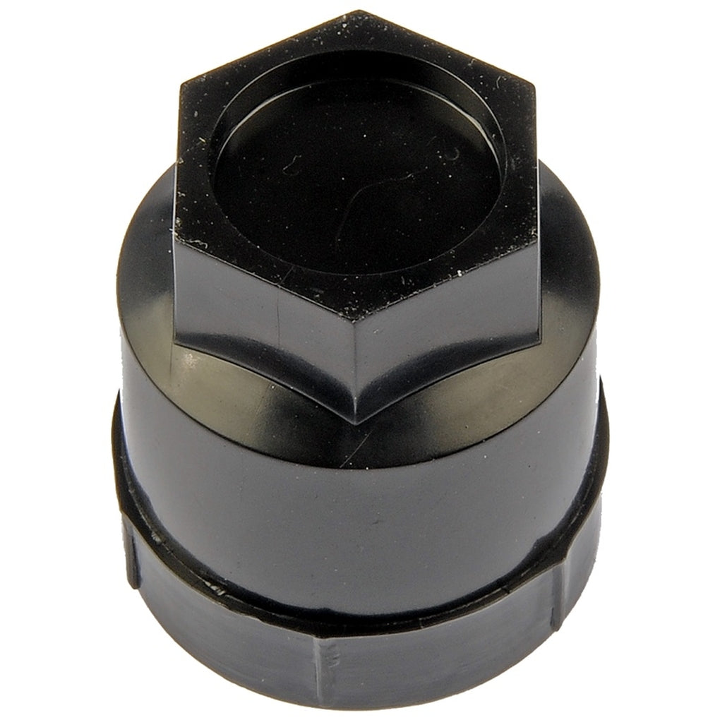 Dorman 611-605.1 Black Wheel Nut Cover M24-2.0, Hex 19mm