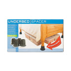 Tempo WWK0562 Range Kleen Plastic Bed Risers Black Round 6.63 in. W x 9.25 in. L 4/Pack