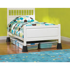 Tempo WWK0562 Range Kleen Plastic Bed Risers Black Round 6.63 in. W x 9.25 in. L 4/Pack
