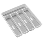 Madesmart 29105 1.9 in. H x 11.4 in. W x 12.9 in. D Plastic Silverware Tray