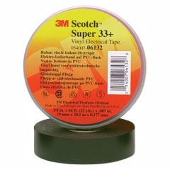 3M 06130 Scotch Super 33+ Vinyl Electrical Tape, 3/4 in x 20 ft (19 mm x 6,1 m)