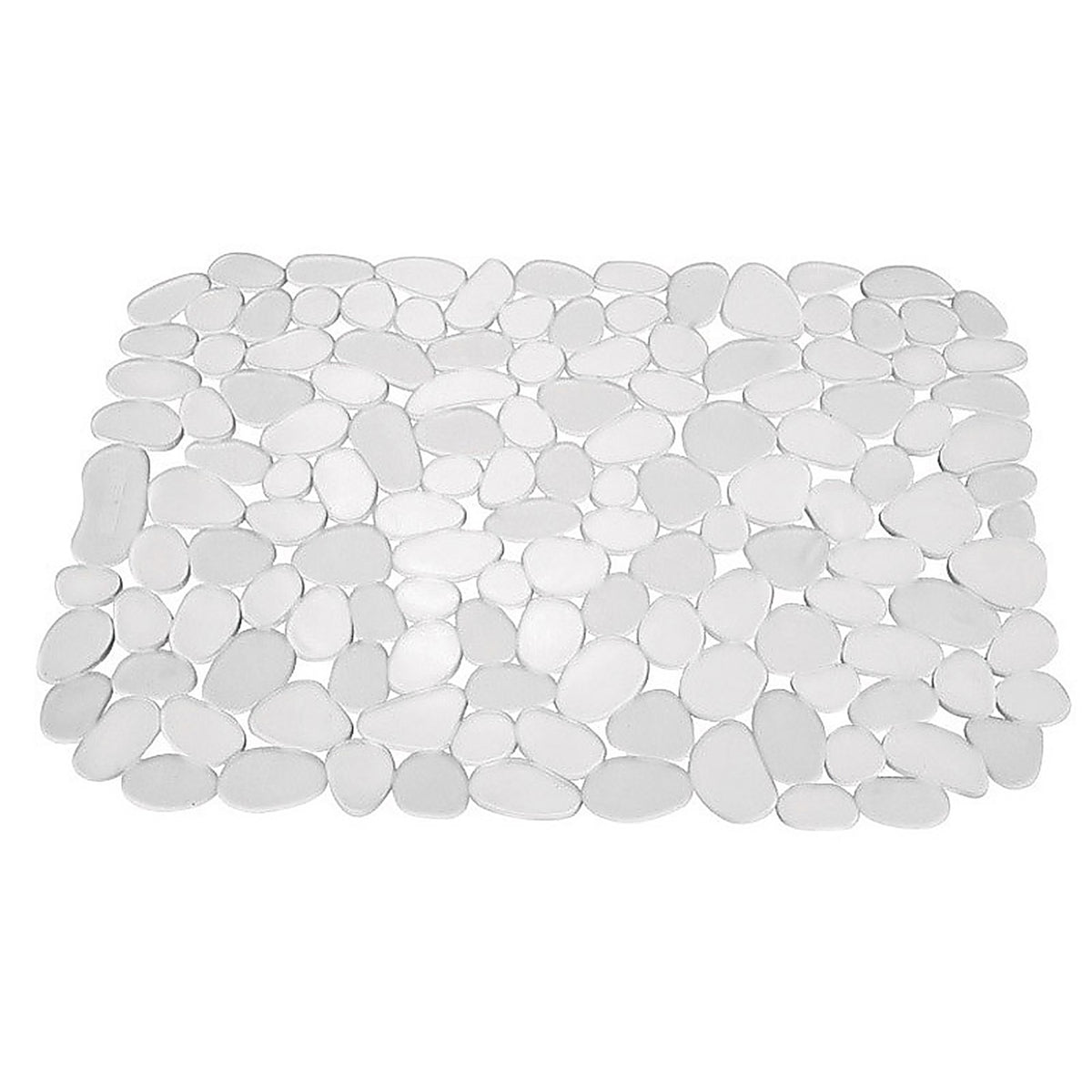 InterDesign 60063 10.75 in. W x 12.5 in. L Gray Plastic Sink Mat