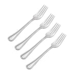 Pfaltzgraff 5087313 Silver Stainless Steel Flatware Dinner Fork Set 4/Pack