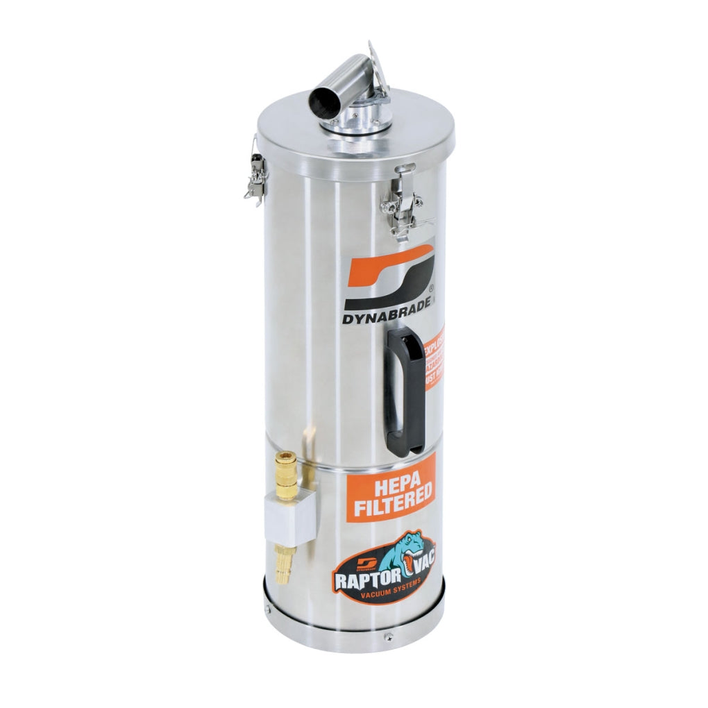 DYNABRADE 61470 Raptor Vac Pneumatic Vacuum Wall-Mount Style