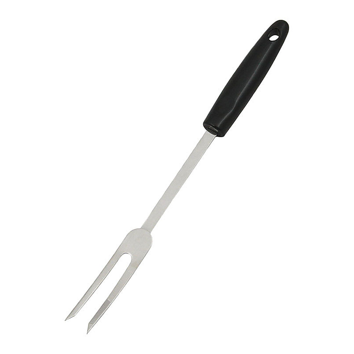 Chef Craft 12940 4 in. W x 12 in. L Black/Silver Stainless Steel Fork