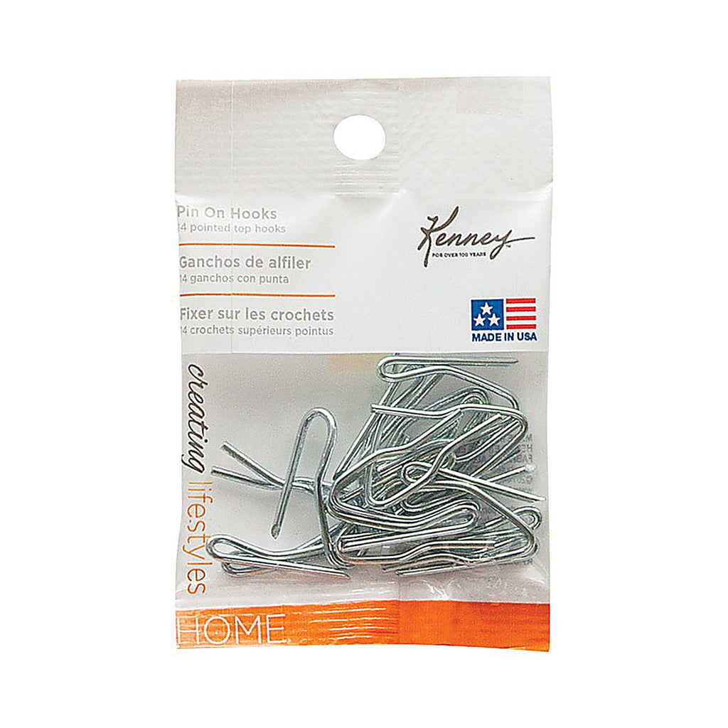Kenney KN1002 Chrome Chrome Pin On Hook