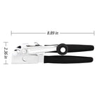 Swing-A-Way 6090 Black Stainless Steel Manual Can Opener