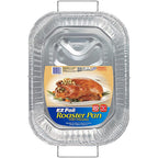 E-Z Foil Z01986 Foil 11-3/4 in. W x 16-1/8 in. L Roasting Rack and Pan Silver