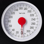 Taylor 483250732 330 lb. Analog Bathroom Scale Black