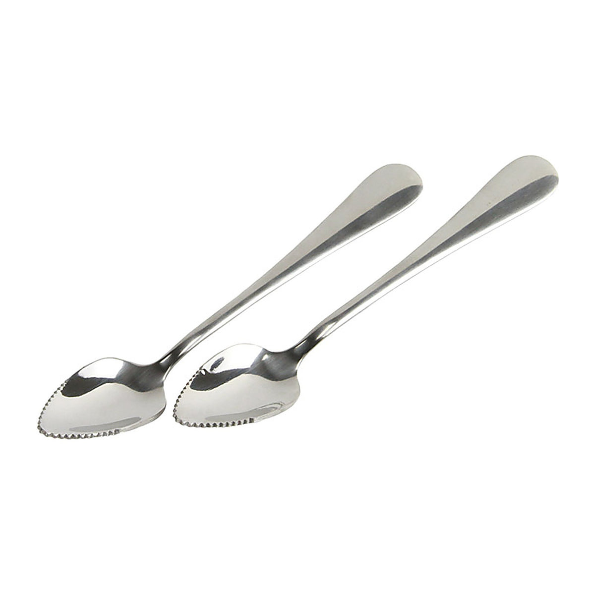 Chef Craft 21521 3-1/4 in. W x 9 in. L Silver Stainless Steel Grapefruit Spoon Set