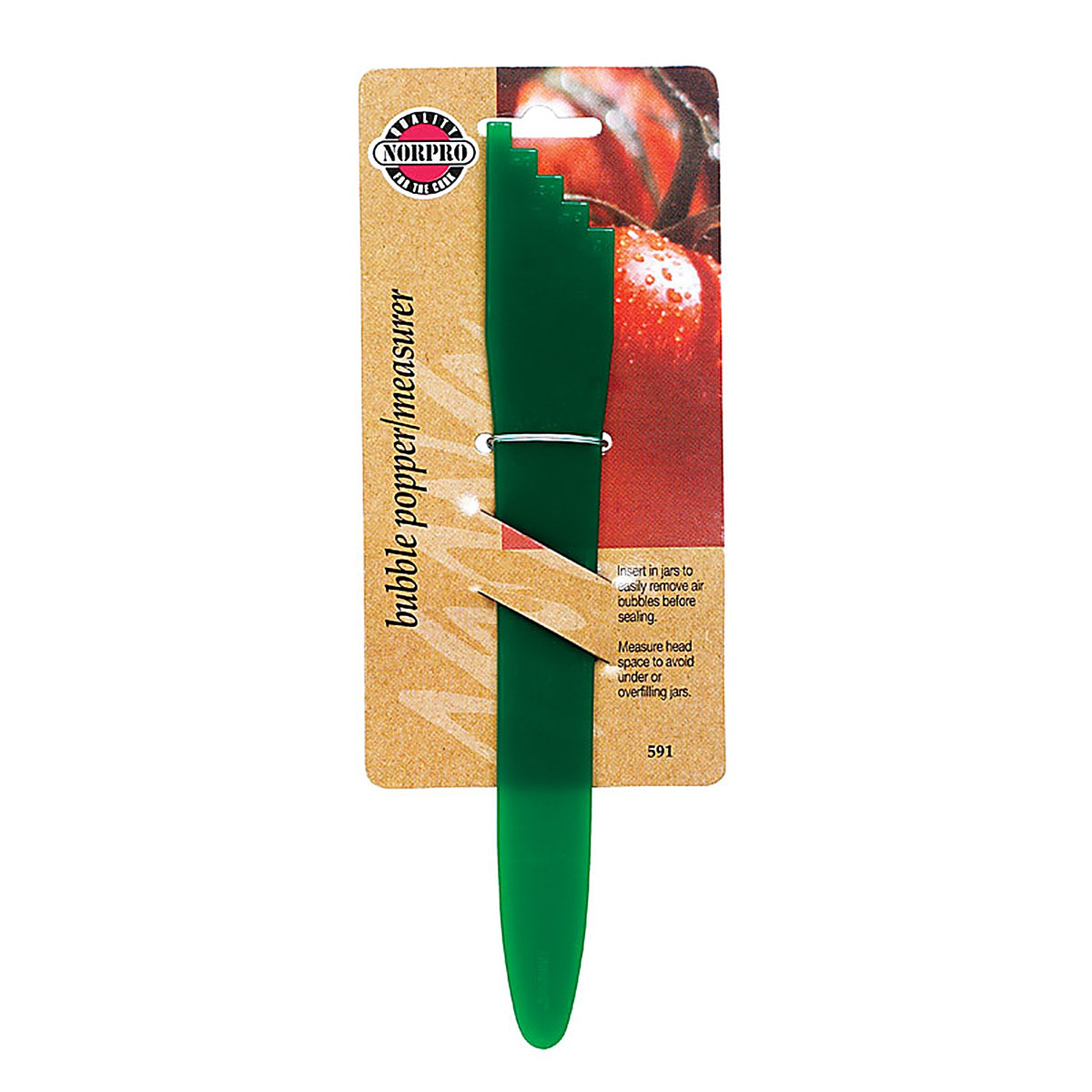 Norpro 591 Wide Mouth Canning Bubble Popper and Measurer 1/Pack