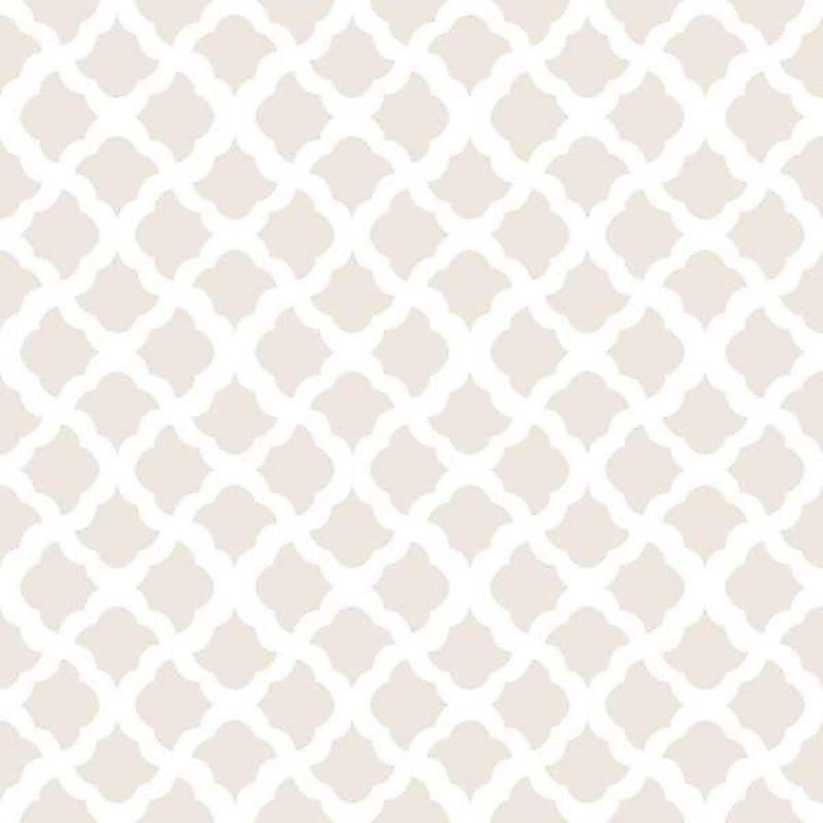 Con-Tact 09F-C9R03-12 Creative Covering 9 ft. L x 18 in. W Talisman Taupe Geometric Self-Adhesive Shelf Liner