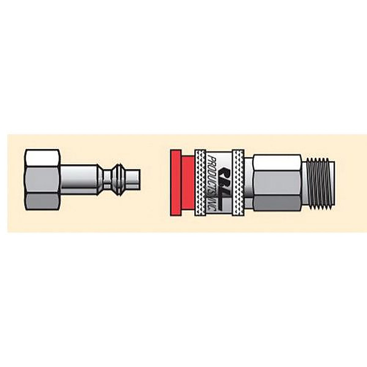 RBL Products 620 1/4" Coupler Set
