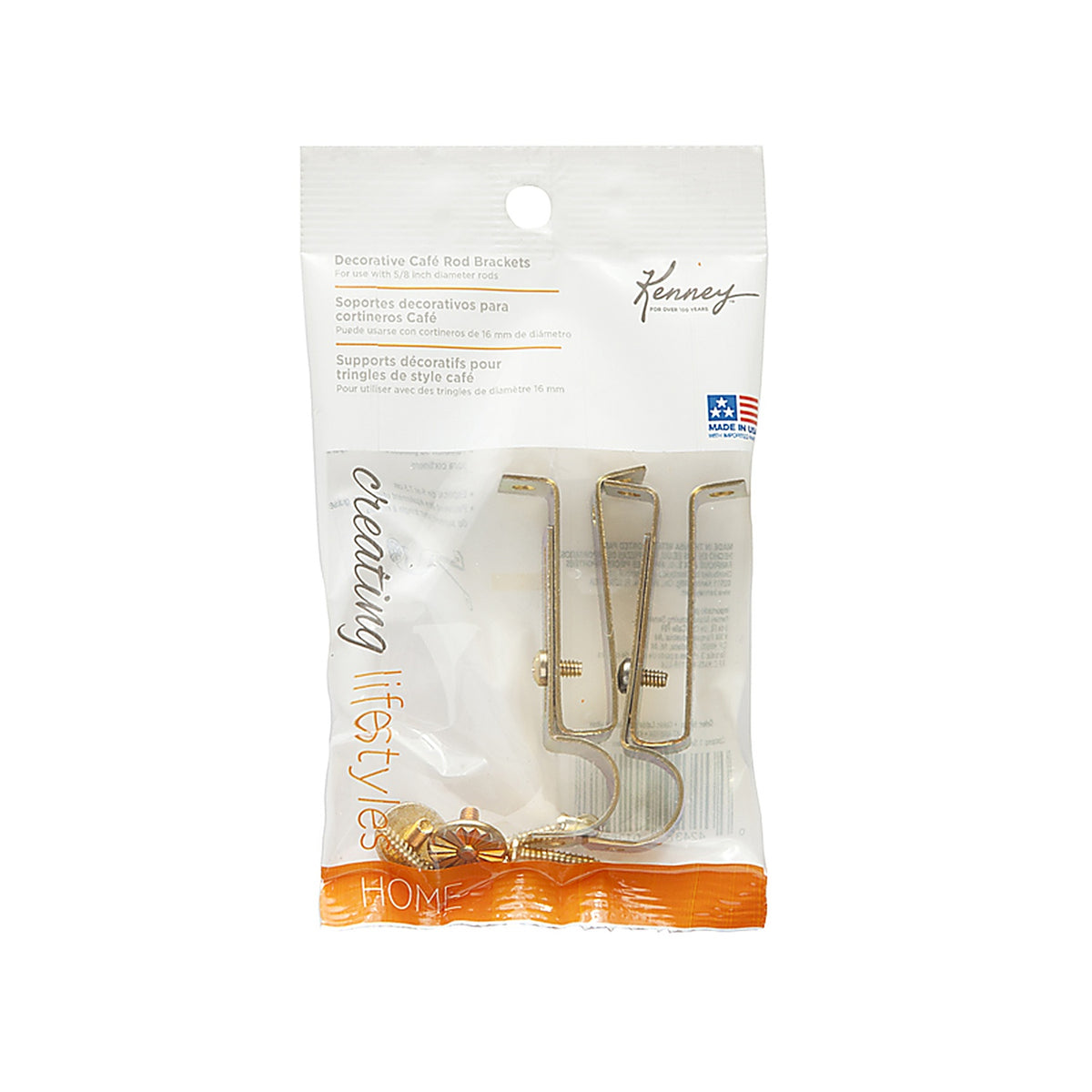 Kenney KN819 Brass Bracket Kit