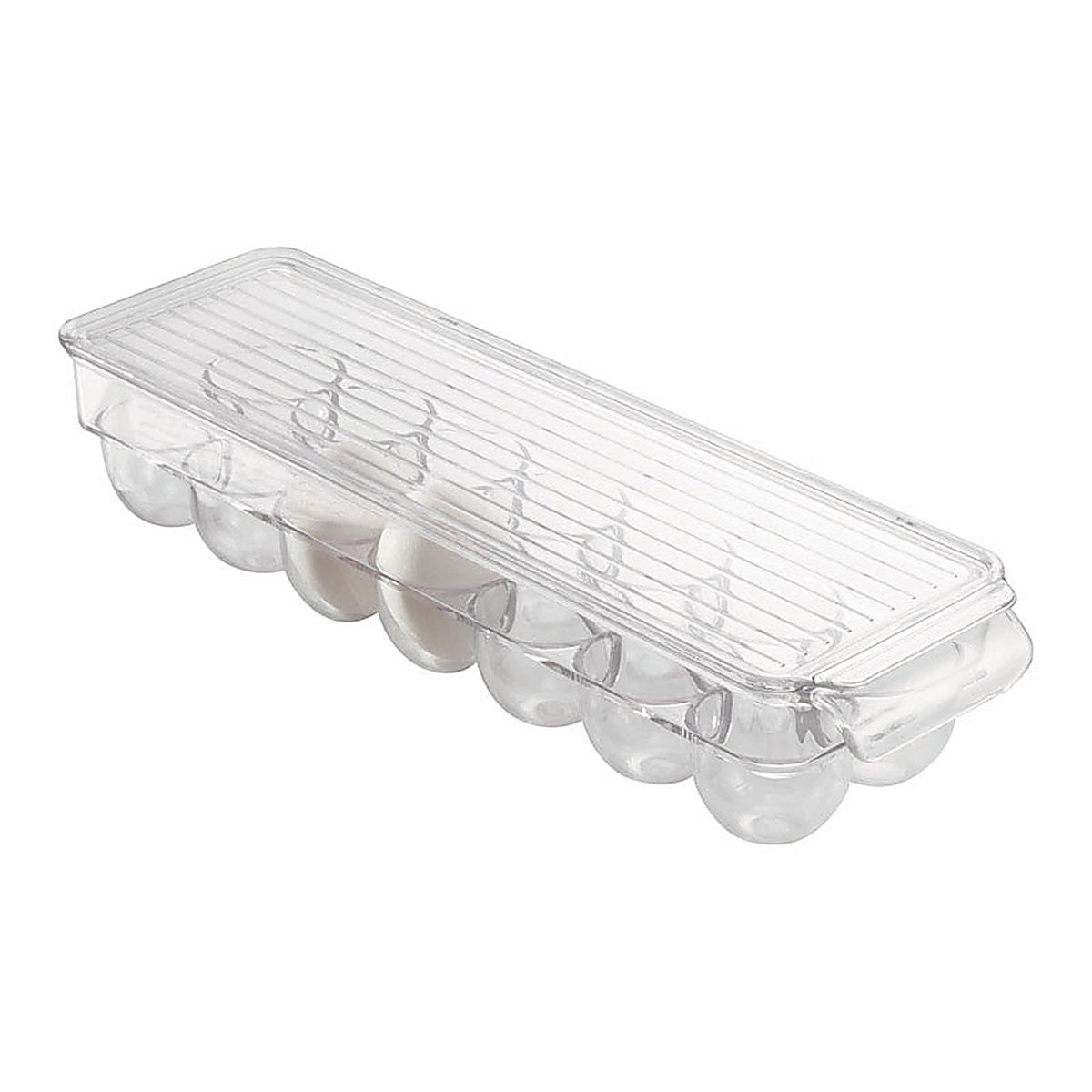 InterDesign 70730 3 in. H x 14.5 in. D Plastic Egg Holder