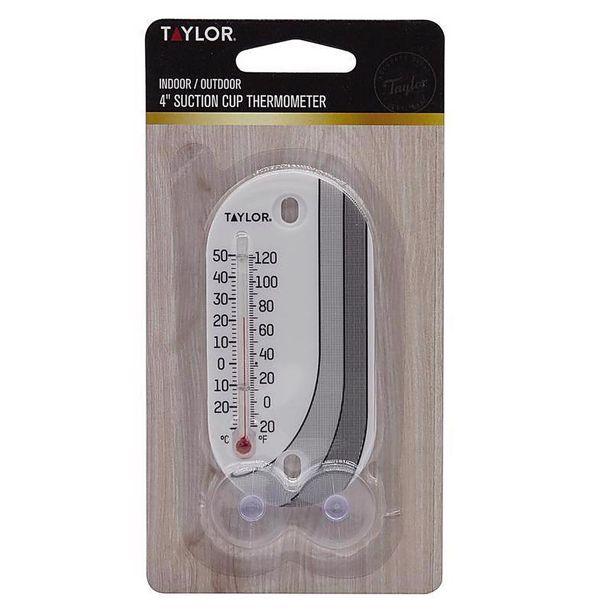 Taylor 4763 Tube Thermometer Plastic White