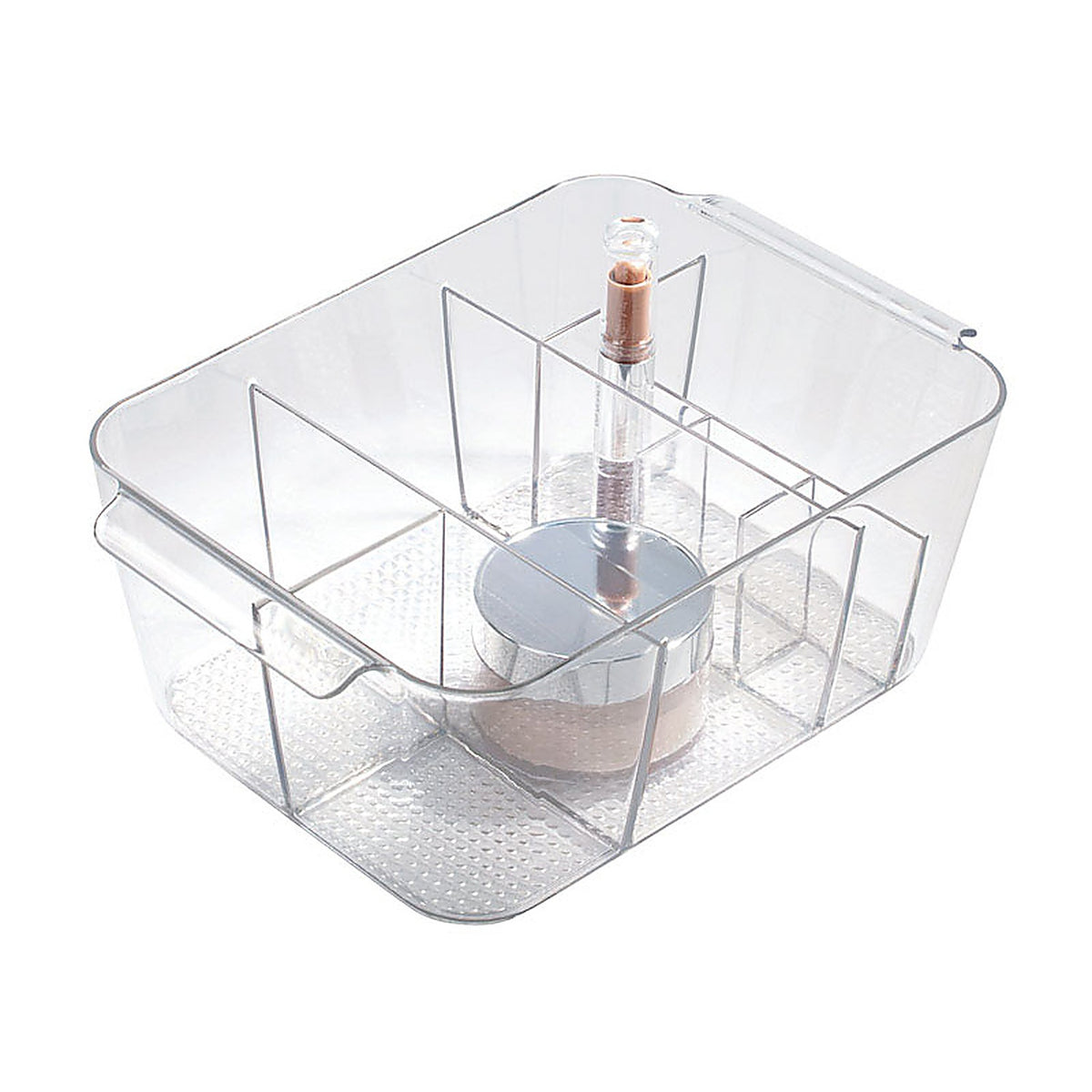 InterDesign 35870 3-5/8 in. H x 10-13/32 in. W x 7.1 in. D Cosmetic Organizer