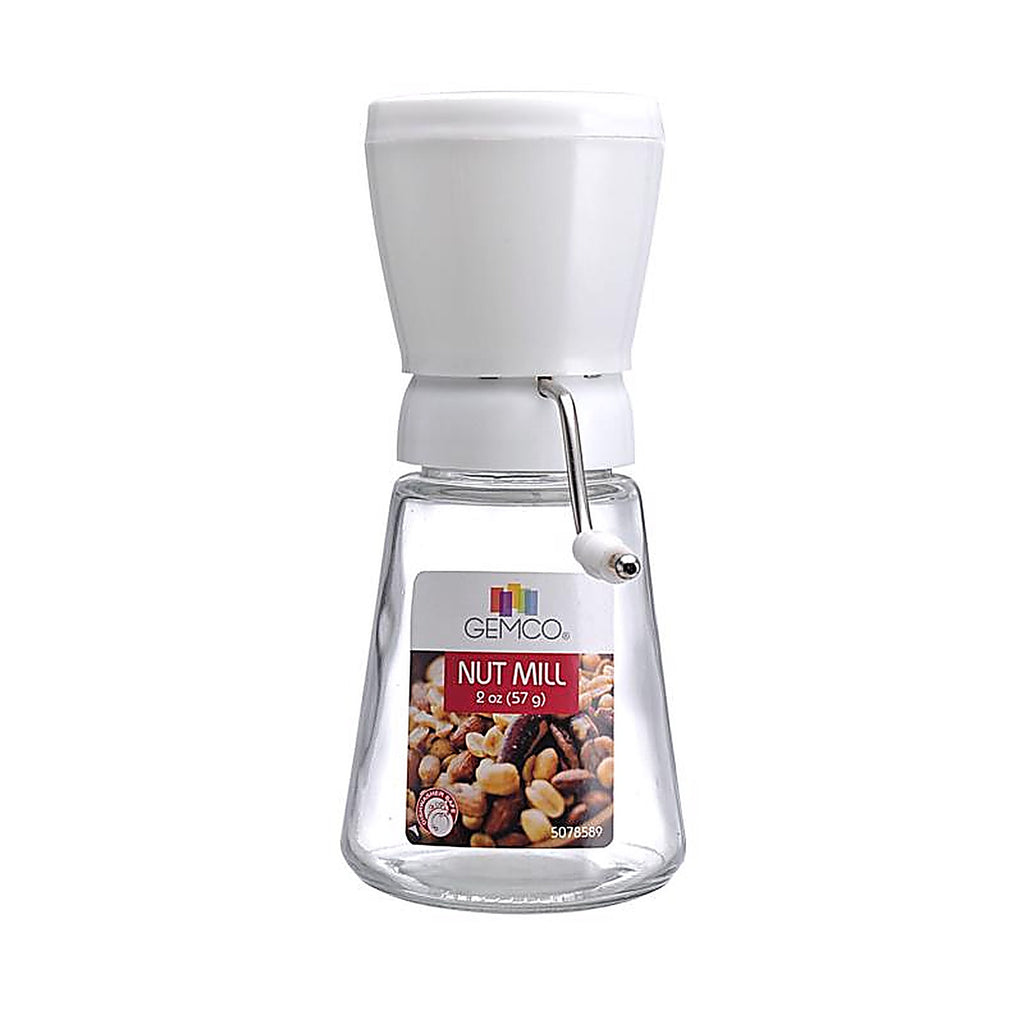 Lifetime 5078589 12 oz. White Glass Nut Mill
