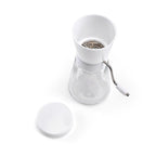 Lifetime 5078589 12 oz. White Glass Nut Mill